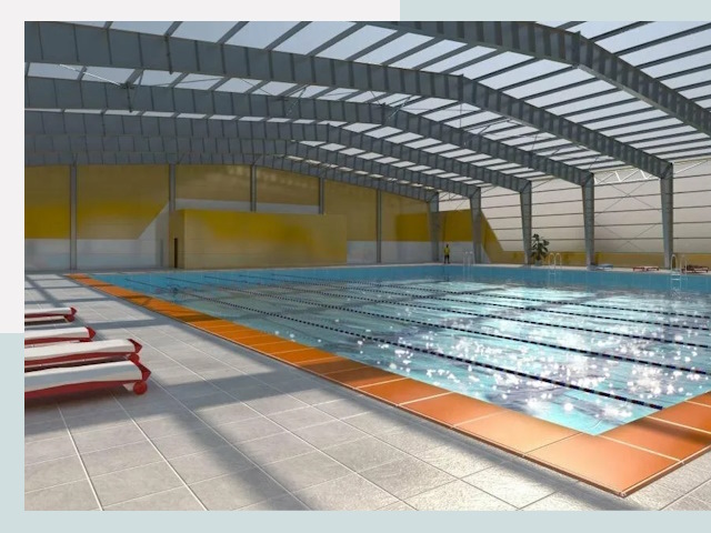 Строительство крытых бассейнов в Каспийске