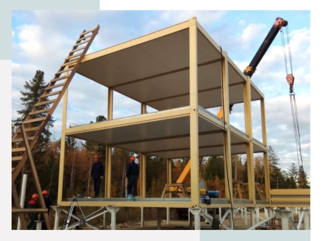 Строительство модульных здания Каспийск