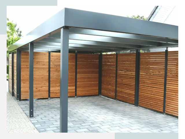 Навесы для парковки в Каспийске