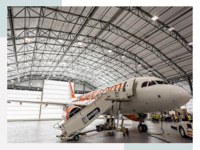 Авиационные ангары в Каспийске