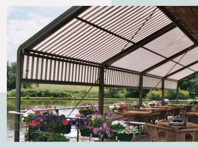 Элегантные навесы для кафе от 611 руб в Каспийск