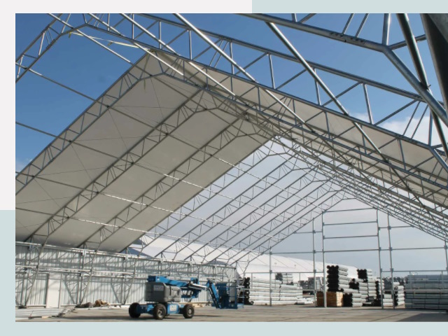 Каркасно-тентовые сооружения от СтальСтрой-Ксп по цене 611 руб.