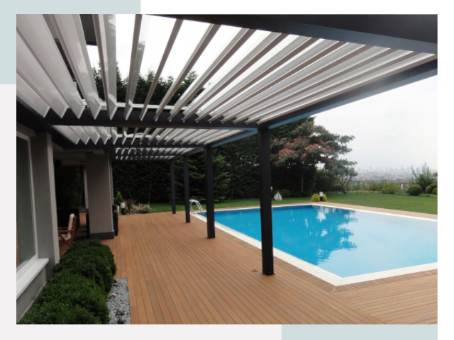 Перголы в Каспийске