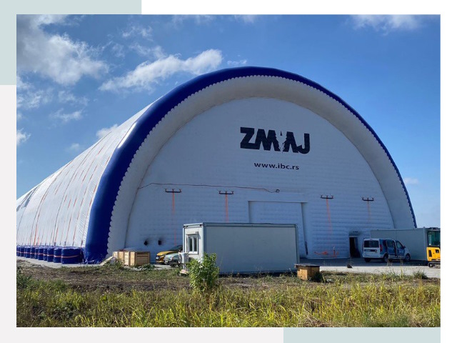 Брендирование ангаров в Каспийске