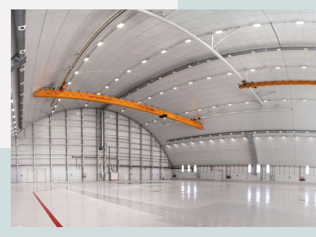 Оснащение ангаров в Каспийск от СтальСтрой-Ксп - цена от 611 руб.