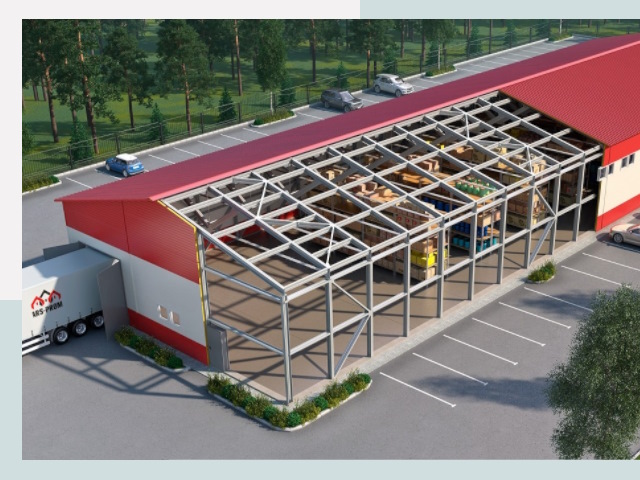 Проектирование ангаров в Каспийске от 611 руб.