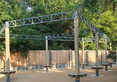 Терраса из металлоконструкций под ключ, проектирование, изготовление и монтаж от СтальСтрой-Ксп